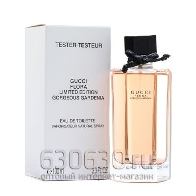 ТЕСТЕР Gucci "Gucci Flora Gorgeous Gardenia Limited Edition edt" 100 ml