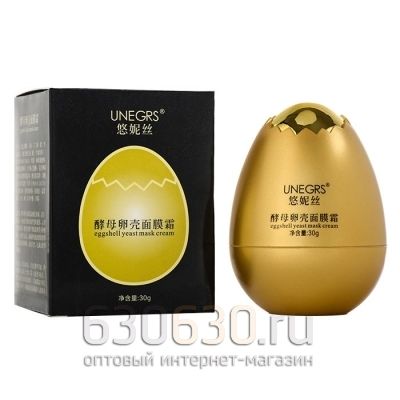 Протеиновый крем на яичном белке Unegrs "Eggshell Yeast Mask Cream" 30g