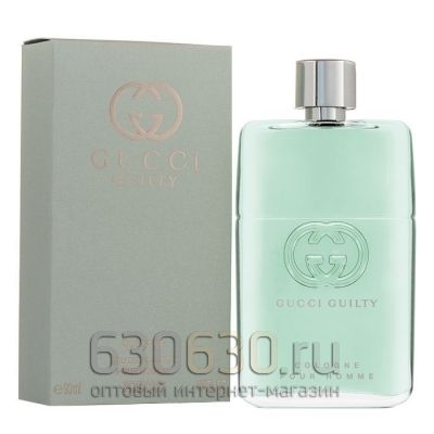 Gucci ''Guilty Cologne Pour Homme Eau de Toilette'' 90 ml