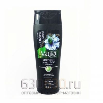 Dabur Vatika Black seed Шампунь " Укрепление и блеск " 400 ml ( оригинал )