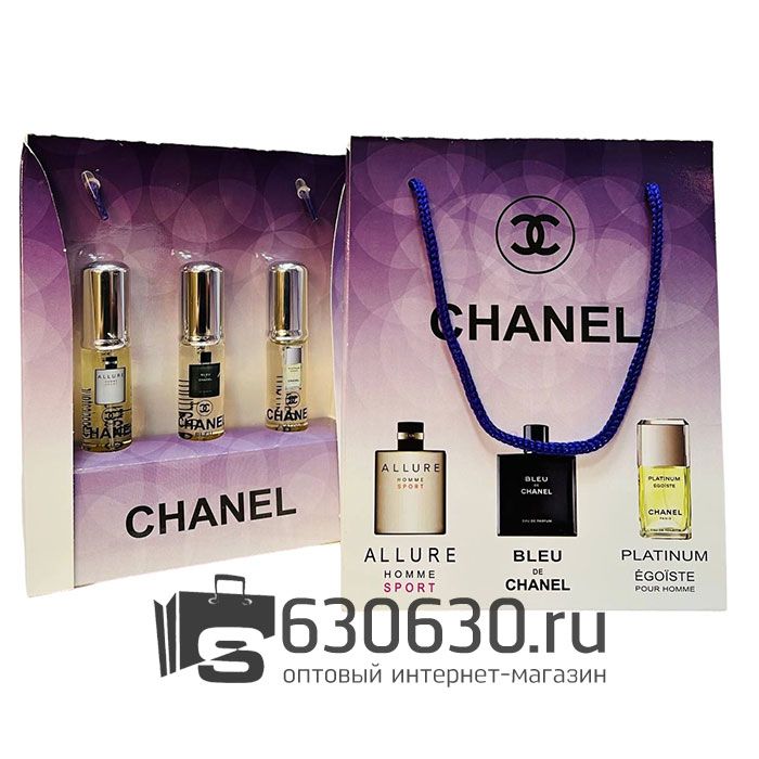 Парфюмерный набор "Chanel Pour Homme" 3*20 ml