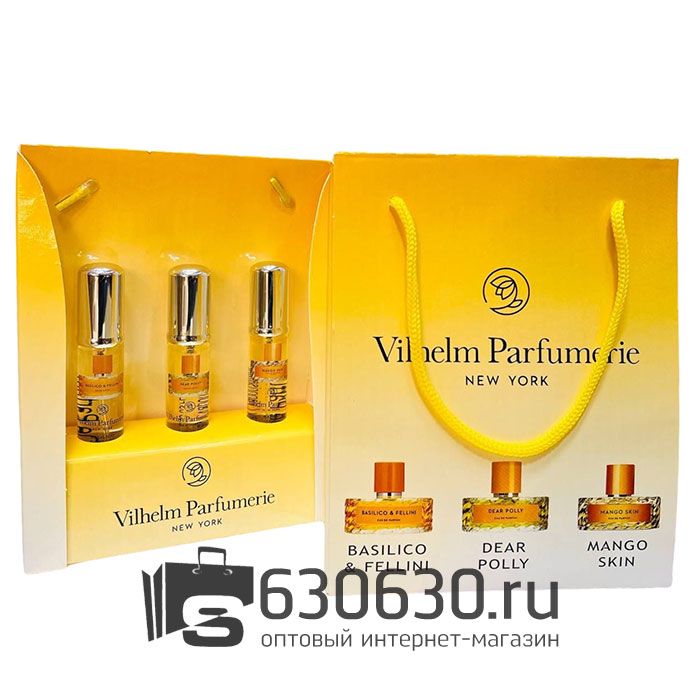 Парфюмерный набор "Vilhelm Parfumerie" 3*20 ml