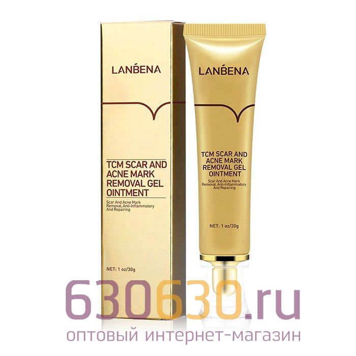 Крем-гель LANBENA против черных точек,шрамов,угрей "TCM Scar And Acne Mark Removal Gel Ointment" 30g