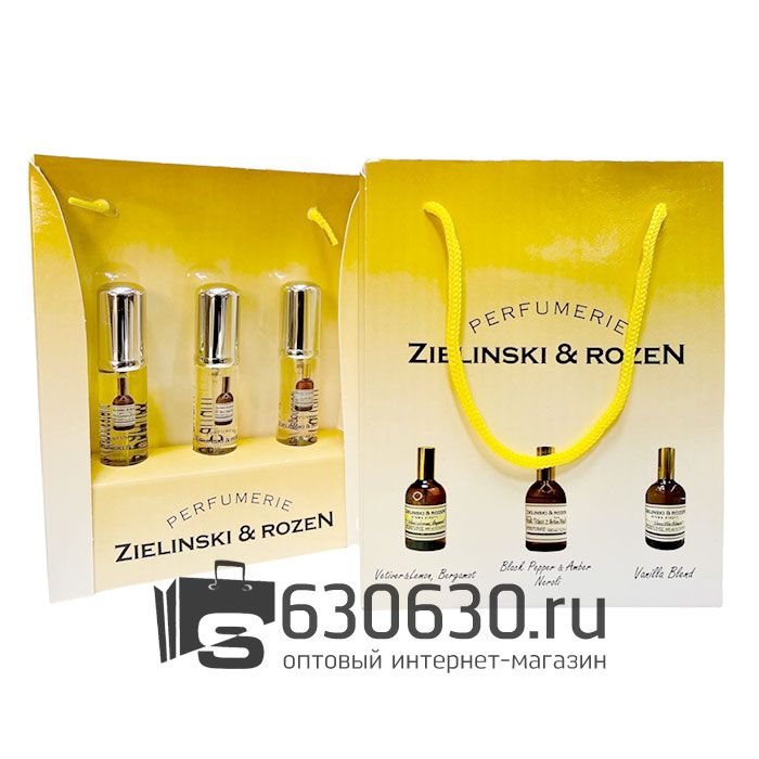 Парфюмерный набор "ZIELINSKI & ROZEN" 3*20 ml