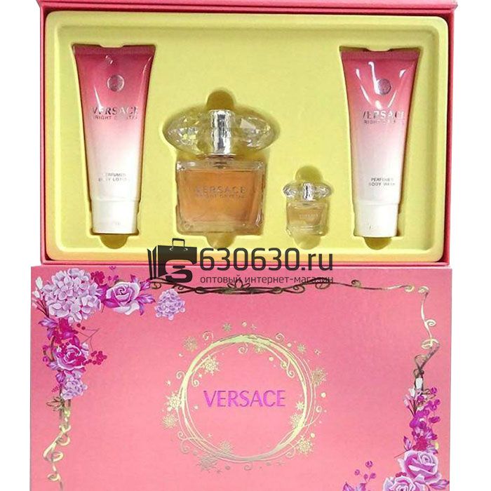 Подарочный набор Versace "Bright Crystal" 4 в 1