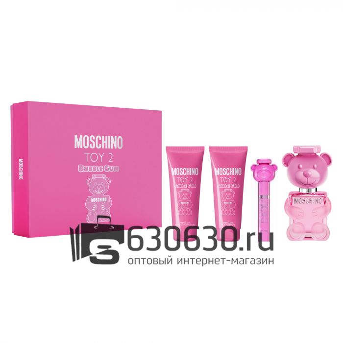 Подарочный набор Moschino "Toy 2 Bubble Gum" 4 в 1