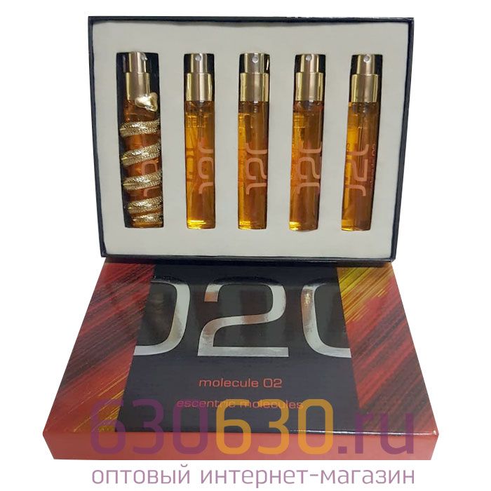 Парфюмерный набор Escentric Molecules "Molecule 02" 5 x12 ml (Змея)