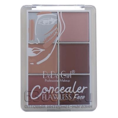 Корректор для лица DoDo Girl Concealer Flawless Face,6 оттенков