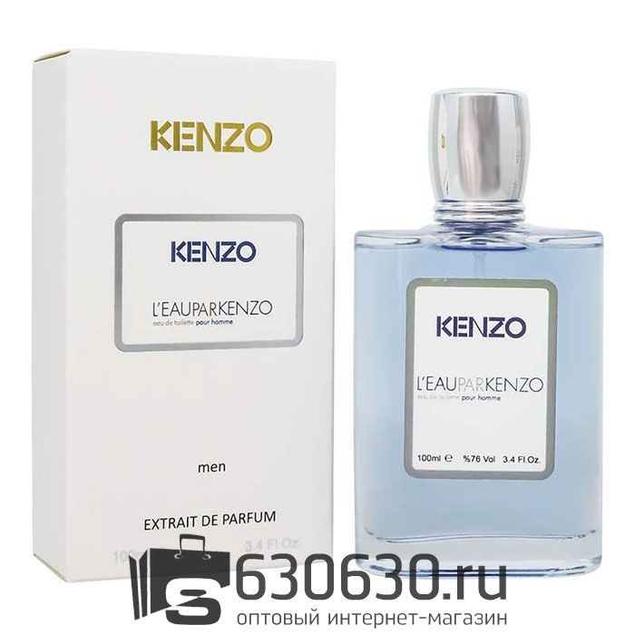 Tester Color Box Kenzo "L'EAU PAR KENZO Pour Homme" 100 ml