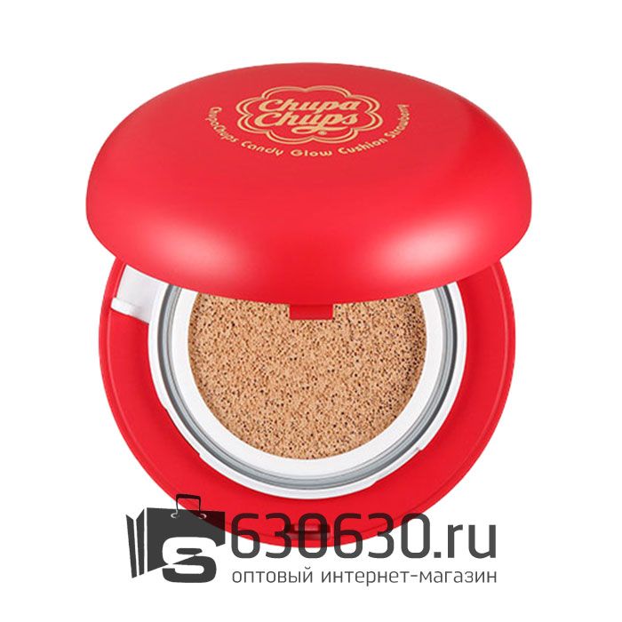 Тональная основа-кушон CHUPA CHUPS "Candy Glow Cushion" 14гр