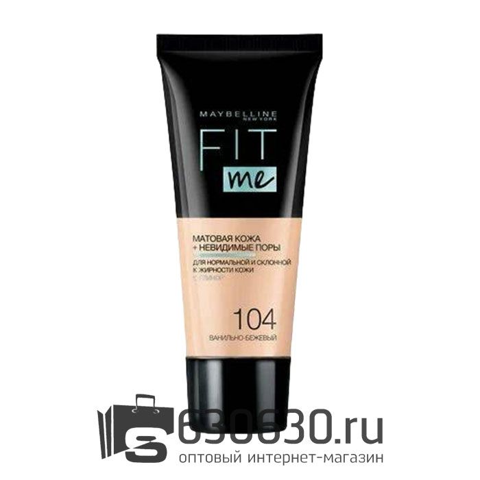 Тональный крем для лица MAYBELLINE "Fit Me" тон 104