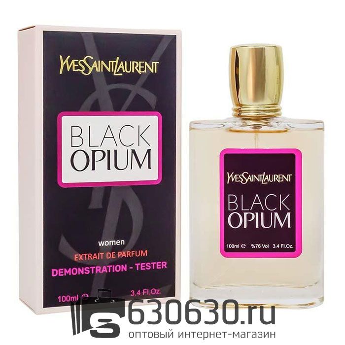 Tester Color Box Yves Saint Laurent "Black Opium" 100 ml