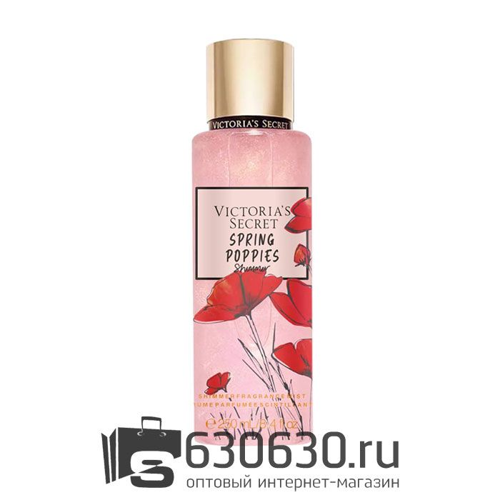 Victoria's Secret парфюмированная дымка-спрей для тела "Spring Poppies Shimmer" 250 ml