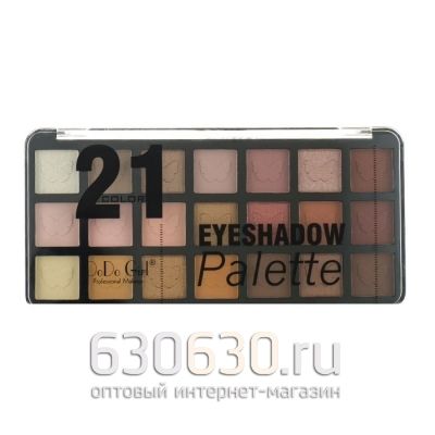 Тени для век DoDo Girl Eyeshadow Palette, 21 оттенков