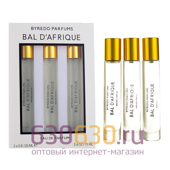 Парфюмерный набор Byredo "Bal D'Afrique" 3*25 ml