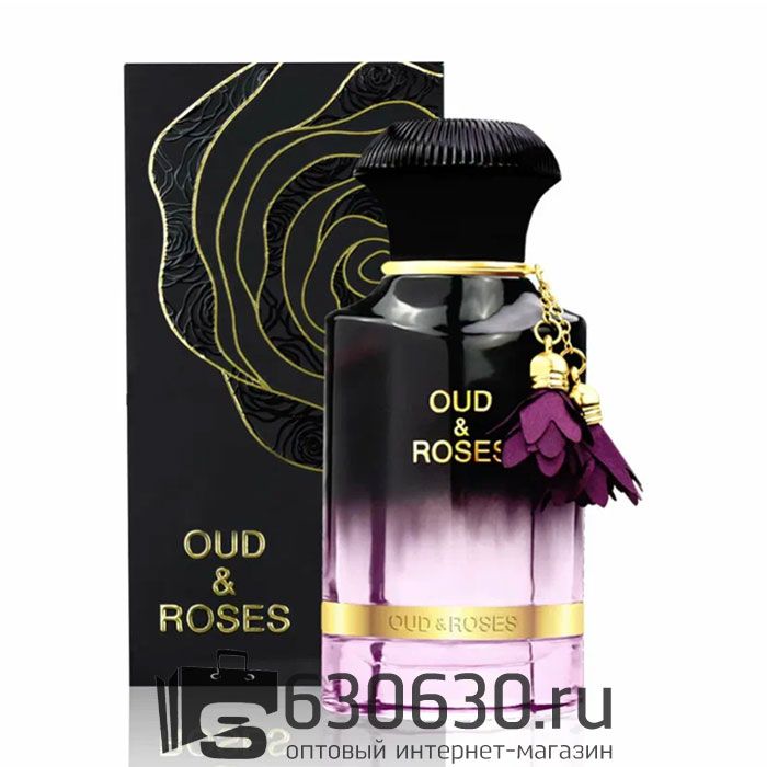 Восточно - Арабский парфюм Ahmed Al Maghribi "Oud & Roses" 60 ml