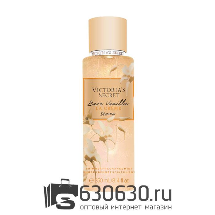 Victoria's Secret парфюмированная дымка-спрей для тела "Bare Vanilla La Creme Shimmer" 250 ml