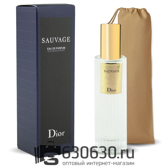 Мини-парфюм Christian Dior "Sauvage" 40 ml GOLD