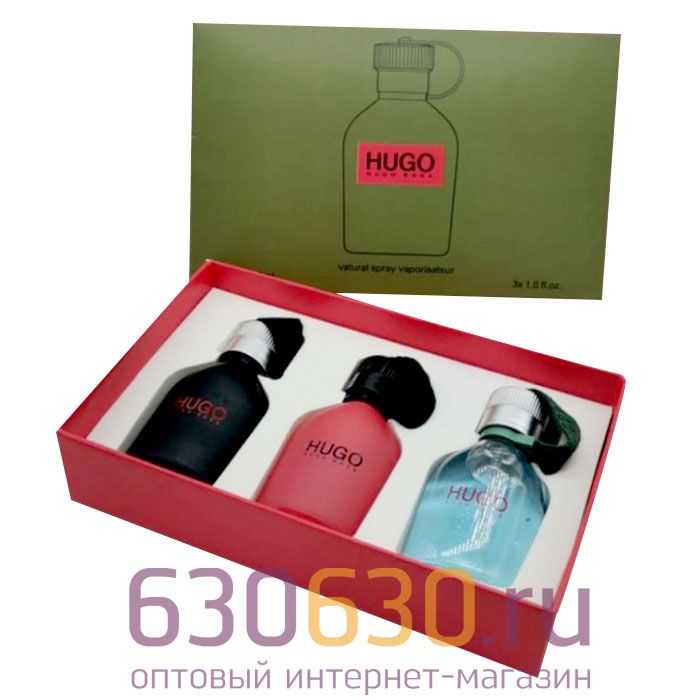 Парфюмерный набор Hugo Boss "Hugo" 3*30ml