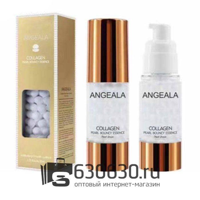 База под макияж Angeala "Collagen Pearl Bouncy Essence Essence"