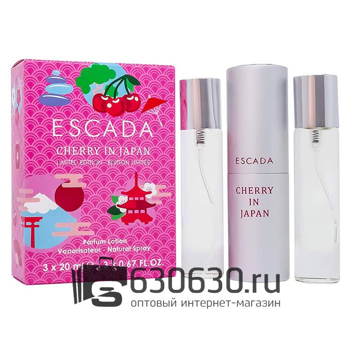 Escada "Cherry in Japan" 3 х 20 ml