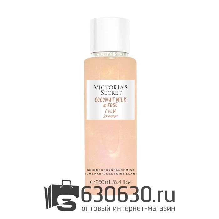 Victoria's Secret парфюмированная дымка-спрей для тела "Coconut Milk & Rose Calm Shimmer" 250 ml