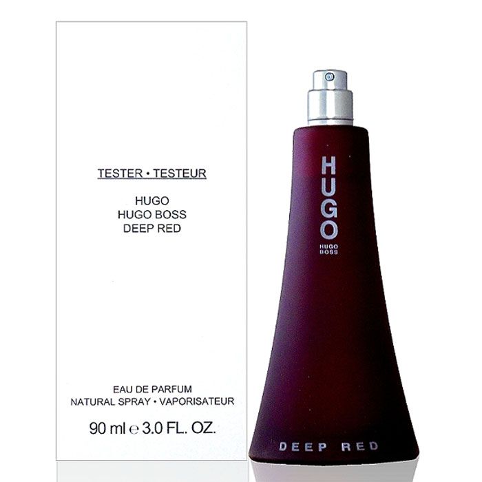 ТЕСТЕР Hugo Boss "Hugo Deep Red For Women" 90 ml