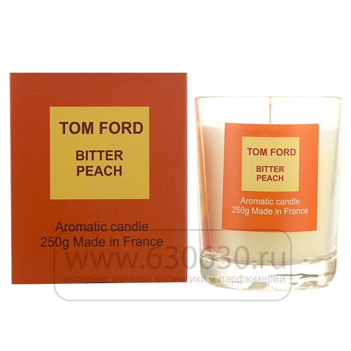 Ароматическая свеча для дома Tom Ford "Bitter Peach" 250 gr