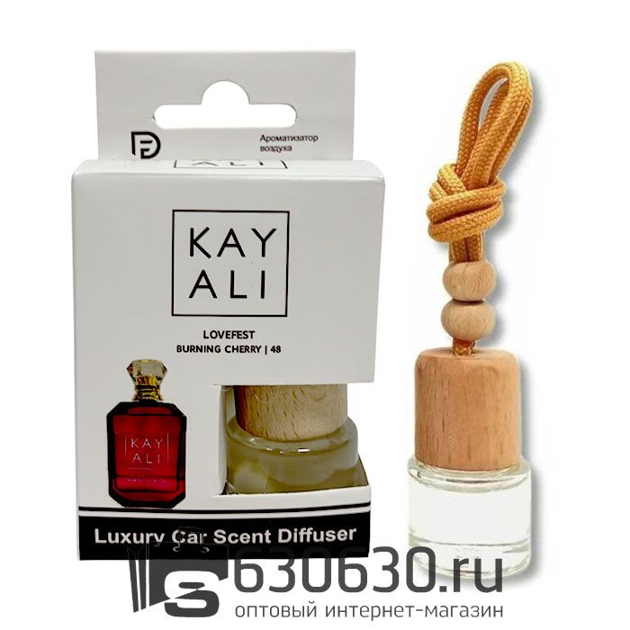 Автомобильная парфюмерия Kayali Fragrances "Lovefest Burning Cherry | 48" LUXURY CAR PERFUME 8 ml