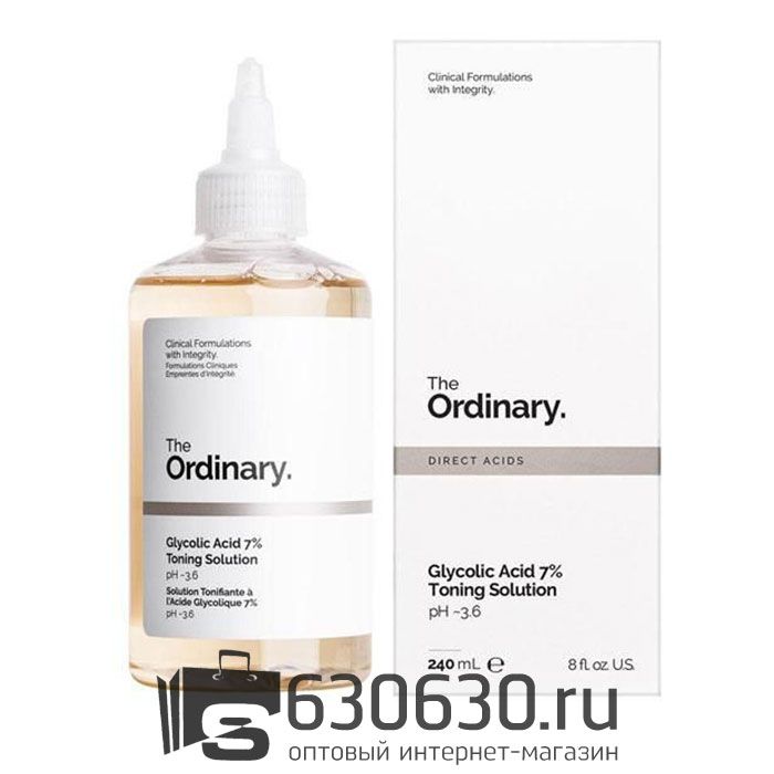 Тоник с гликолевой кислотой The Ordinary "Glycolic Acid 7% Toning Solution" 240 ml