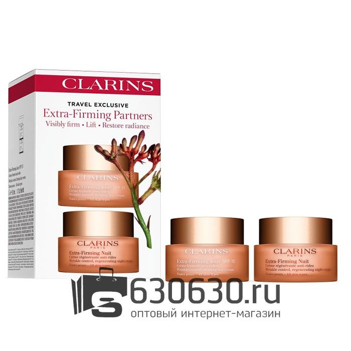 Набор кремов для лица CLARINS "Travel Exclusive Extra-Firming Partners"