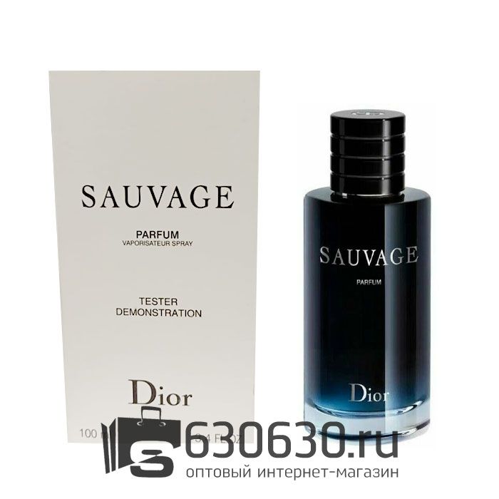 ТЕСТЕР Christian Dior "Sauvage Parfum NEW" 100 ml (Евро)