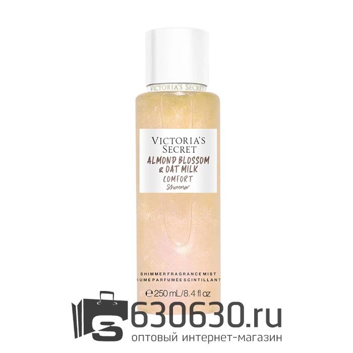 Victoria's Secret парфюмированная дымка-спрей для тела "Almond Blossom & Dat Milk Comfort Shimmer" 250 ml