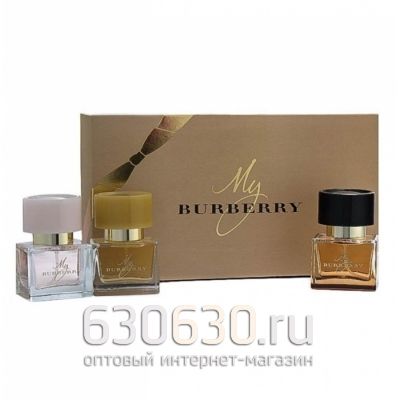 Женский Подарочный Набор Burberry 3 Х 25 ml