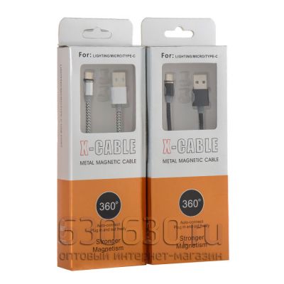 Кабели USB Stronger Magnetism X-Cable Metal Magnetic 360 (micro) 