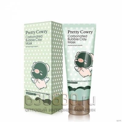 Пузырьковая маска Pretty cowry carbonated bubble clay mask