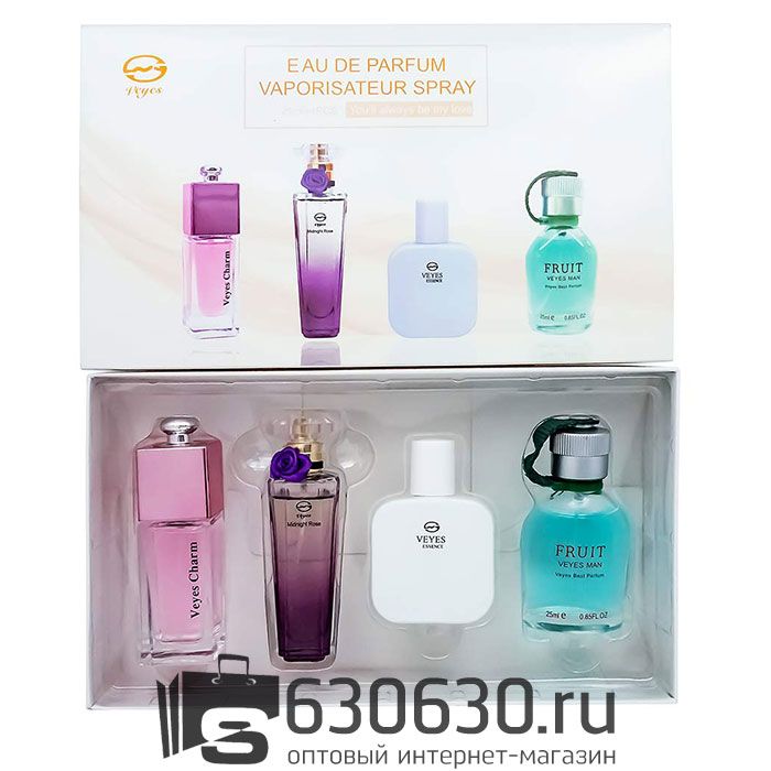 Парфюмерный набор "The Best Of Veyes Fragrances №7" 4x25 ml