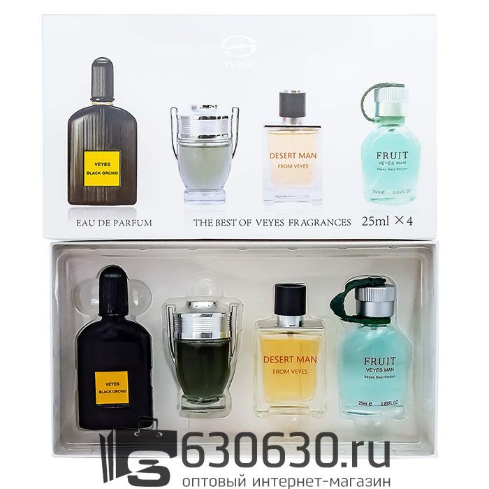 Парфюмерный набор "The Best Of Veyes Fragrances №8" 4x25 ml