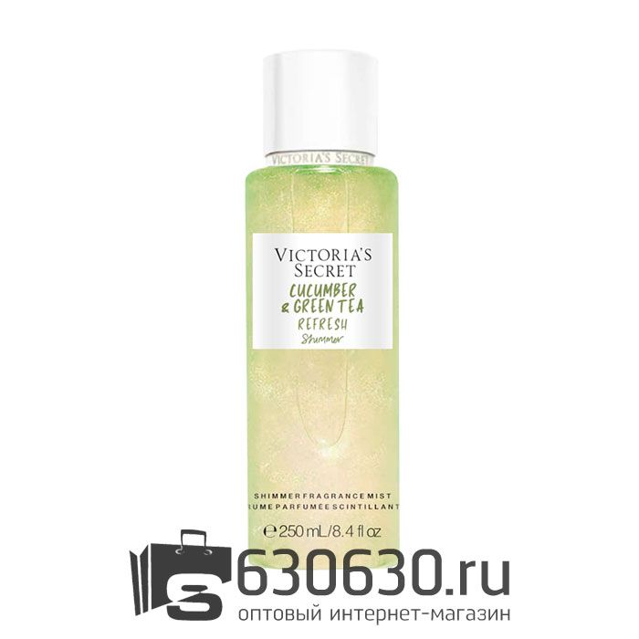 Victoria's Secret парфюмированная дымка-спрей для тела "Cucumber & Green Tea Refresh Shimmer" 250 ml