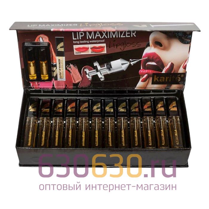 Блеск для увеличения губ с коллагеном Karite "Lip Maximizer Lipgloss"