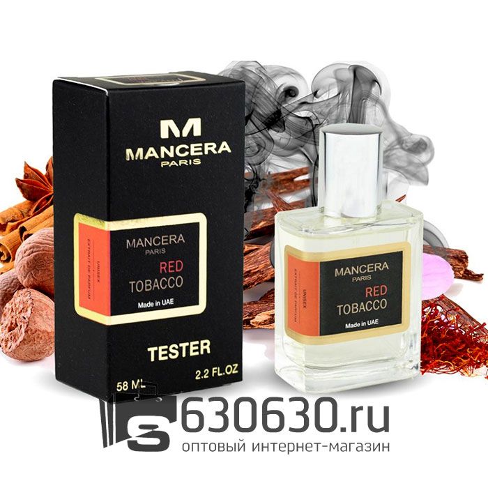 Мини тестер Mancera "Red Tobacco" (ОАЭ) 58 ml