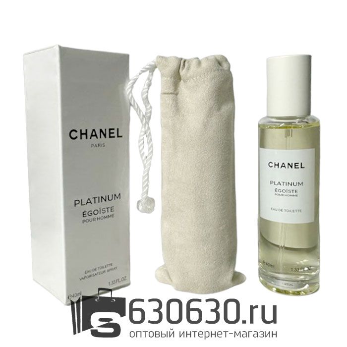 Мини тестер Lux Chanel "Platinum Egoiste Pour Homme" EDT 40 ml