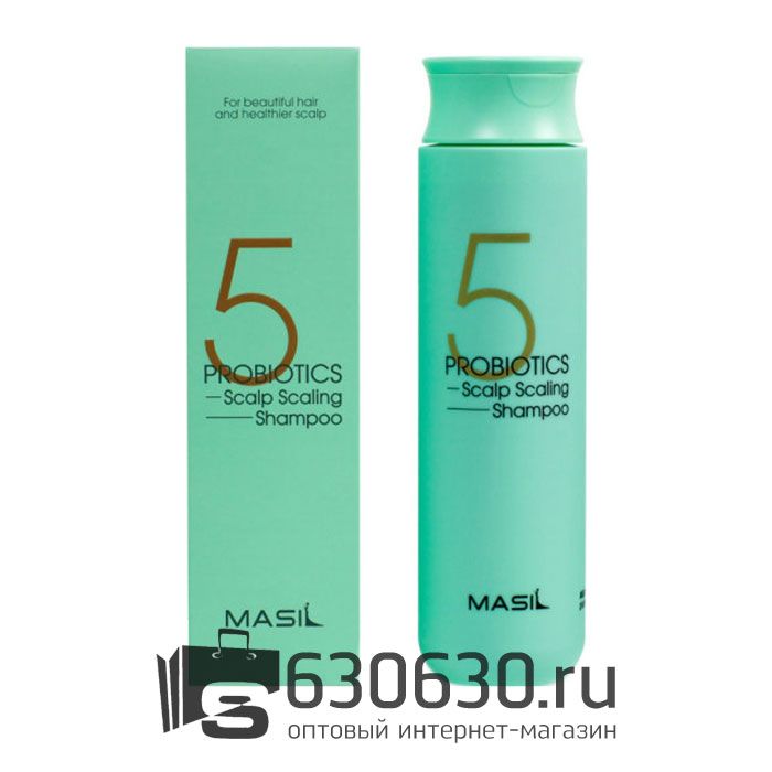 Шампунь для глубокого очищения кожи головы с пробиотиками Masil "5 Probiotics Scalp Scaling Shampoo"