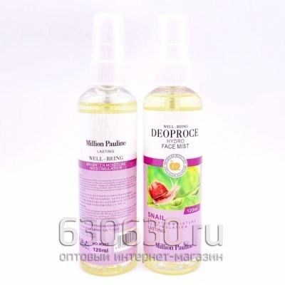 Мист для лица увлажняющий Deoproce Well-Being Hydro Face Mist SNAIL