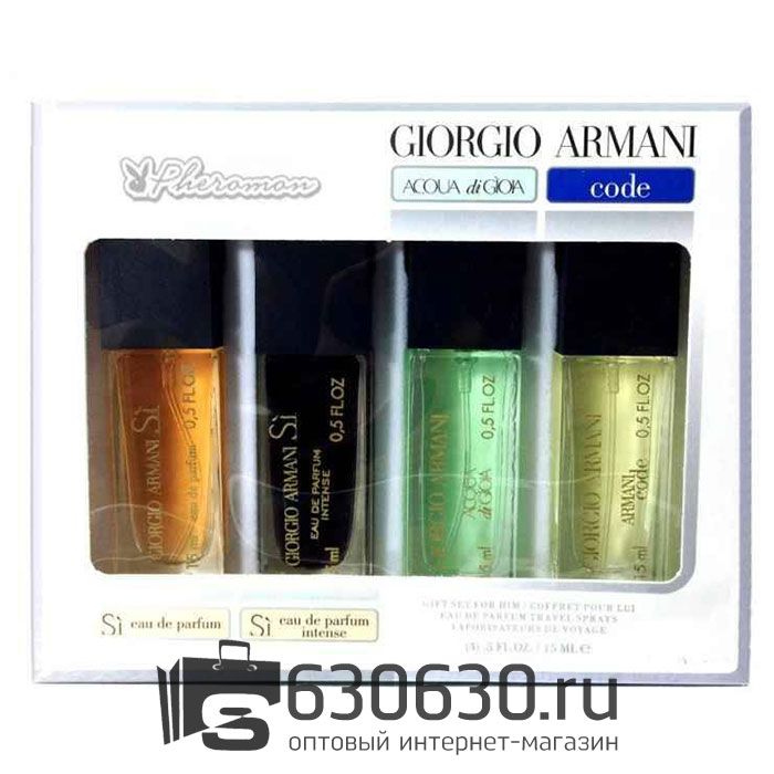 Женский Подарочный Набор с Ферамонами" Dolce & Gabbana" 4 x 15 ml