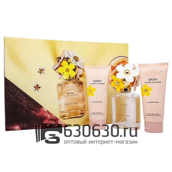 Парфюмерный набор Marc Jacobs "Daisy Eau So Fresh" 3*30 ml