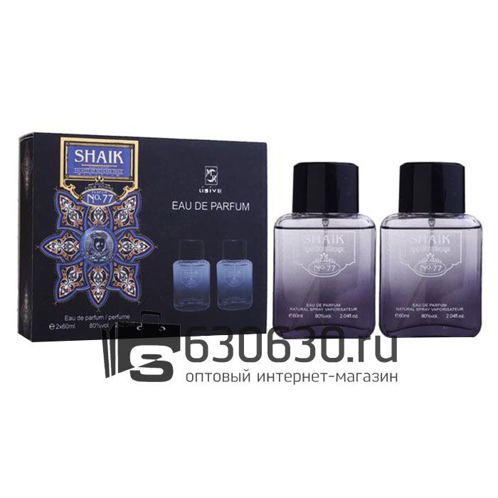 Парфюмерный набор Shaik "Opulent No 77" 2x60 ml