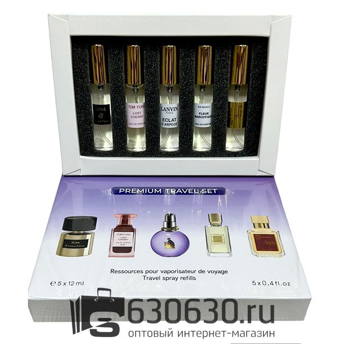 Парфюмерный набор "Premium Travel Set" 5 x 12 ml