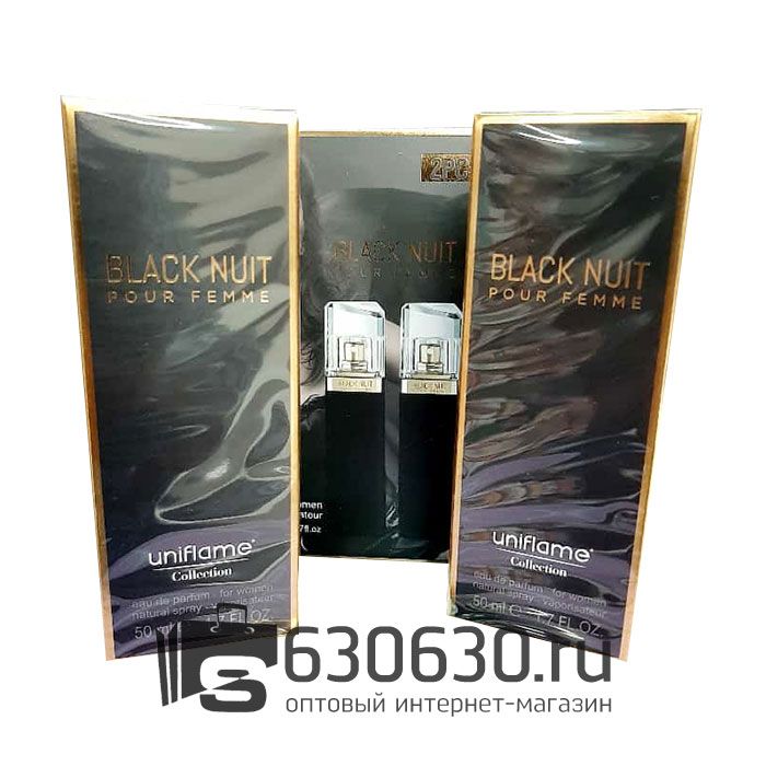 Парфюмерный набор Uniflame "Black Nuit Pour Femme" 2x50 ml