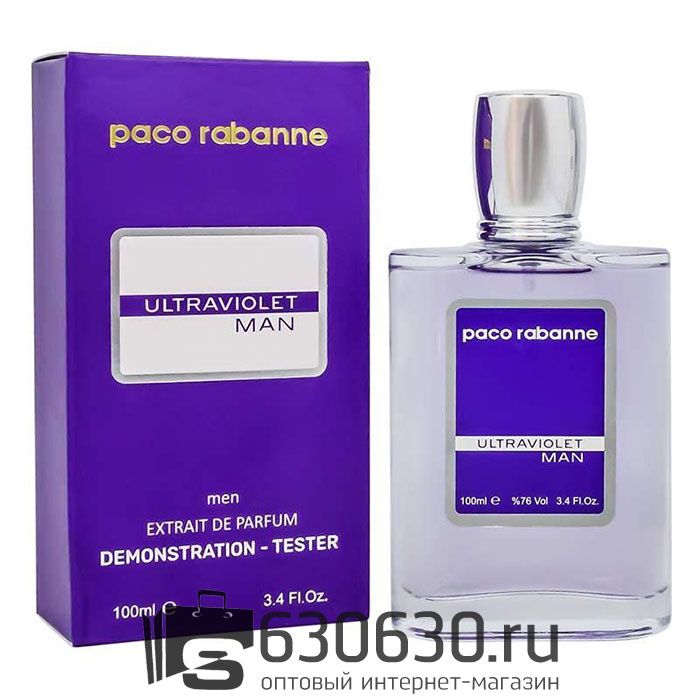 Tester Color Box Paco Rabanne "Ultraviolet Man" 100 ml